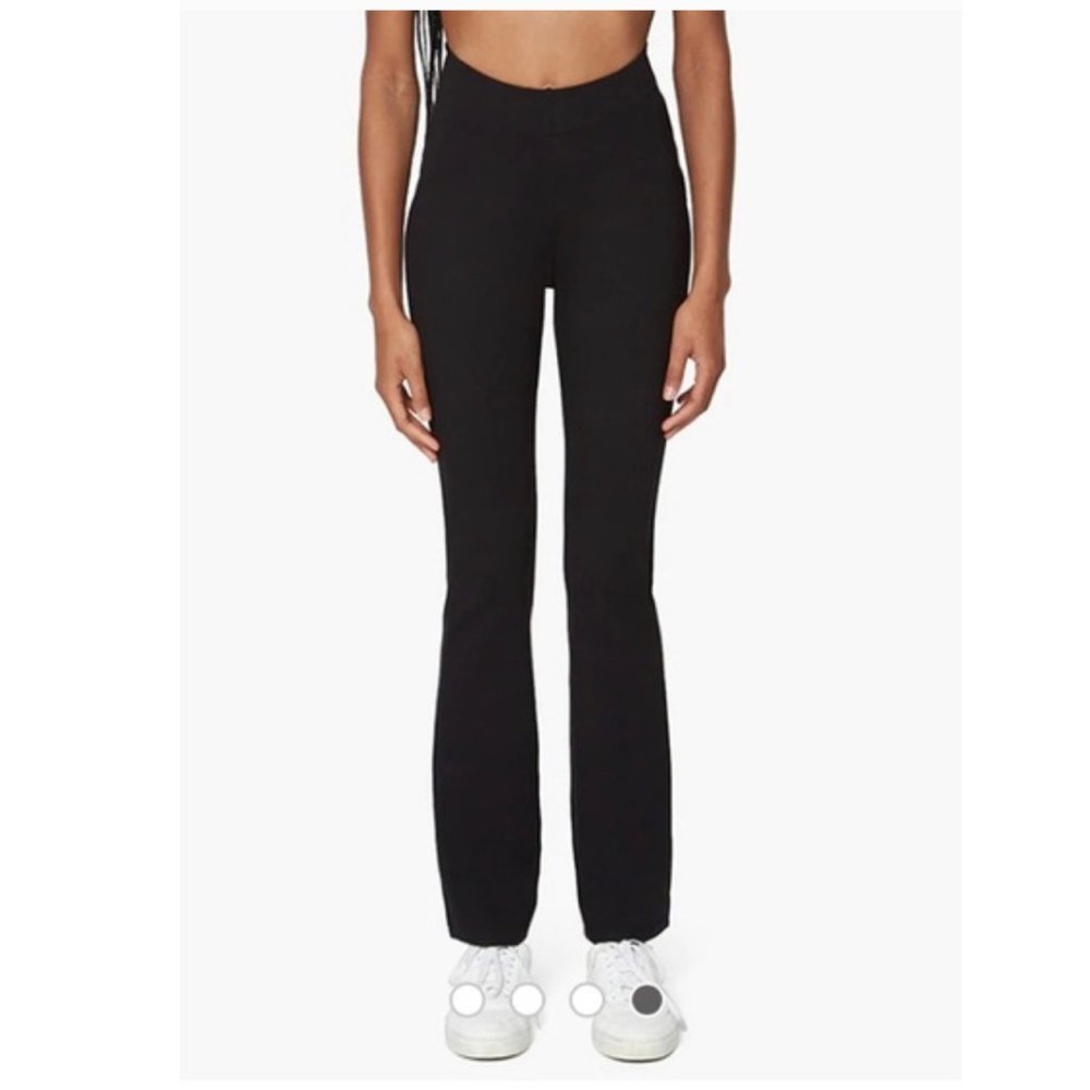 We Wore What Scoop Front Mini Bootcut Pants
